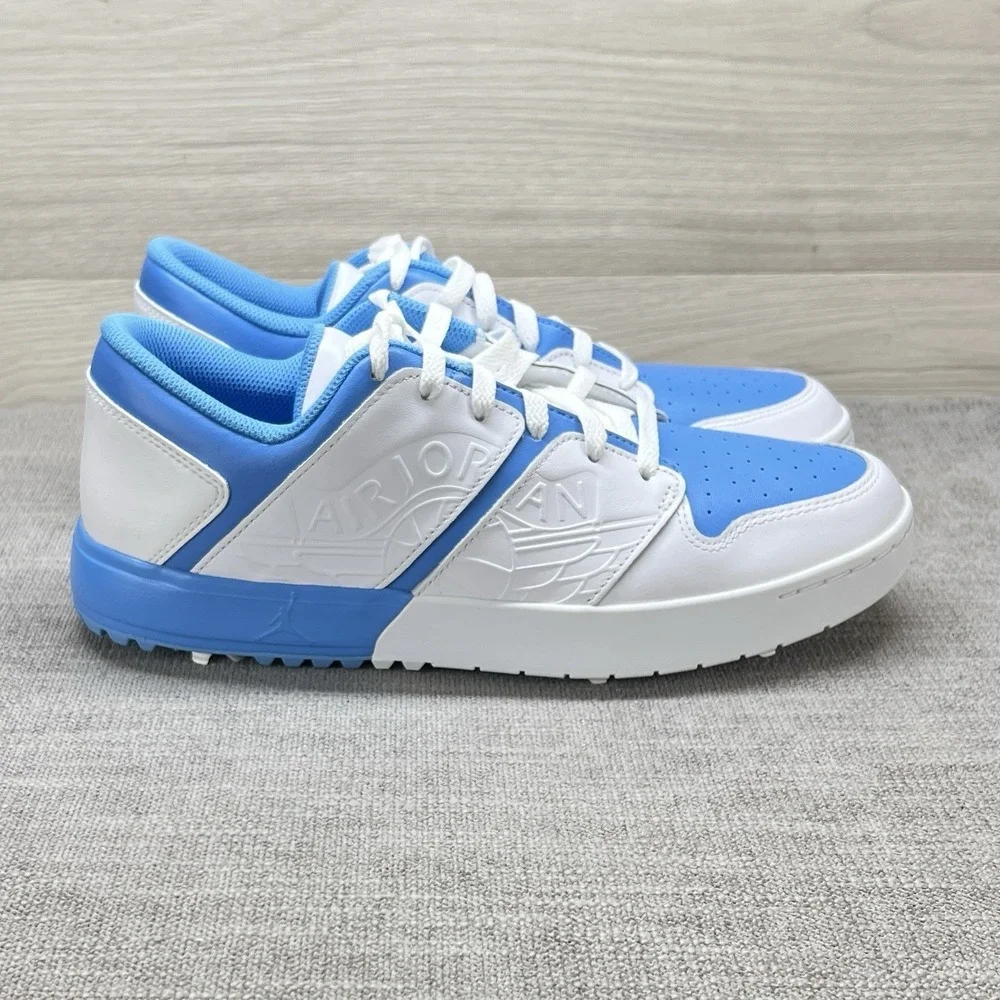 Jordan 1 Nu Retro Golf Shoes 'University Blue' FZ4153-101 Men's Size 10